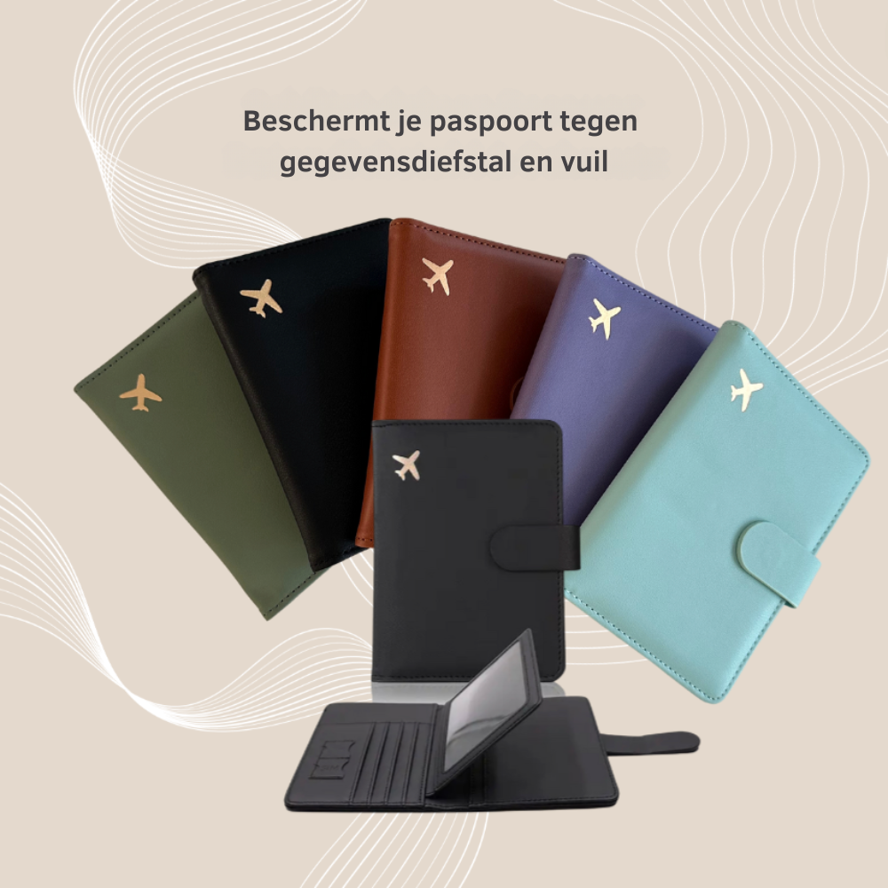 Paspoort Reisportemonnee | 2+1 Gratis!