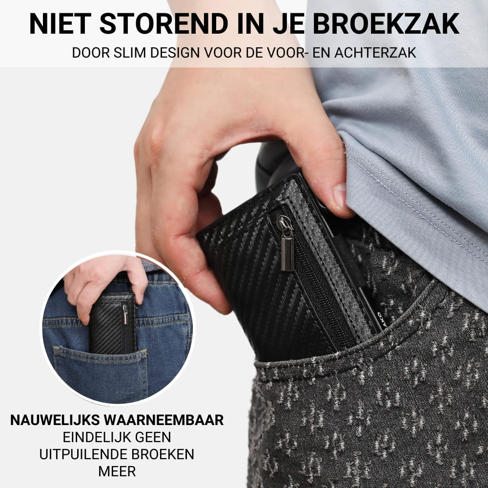 PortoSlim Wallet | Compact, veilig en altijd bij de hand