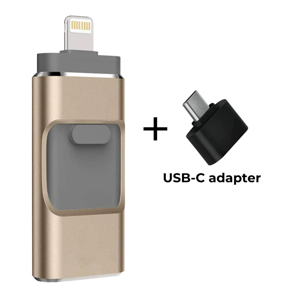 FotoVeilig™ Slim 4-in-1 USB-geheugen | 25% Korting