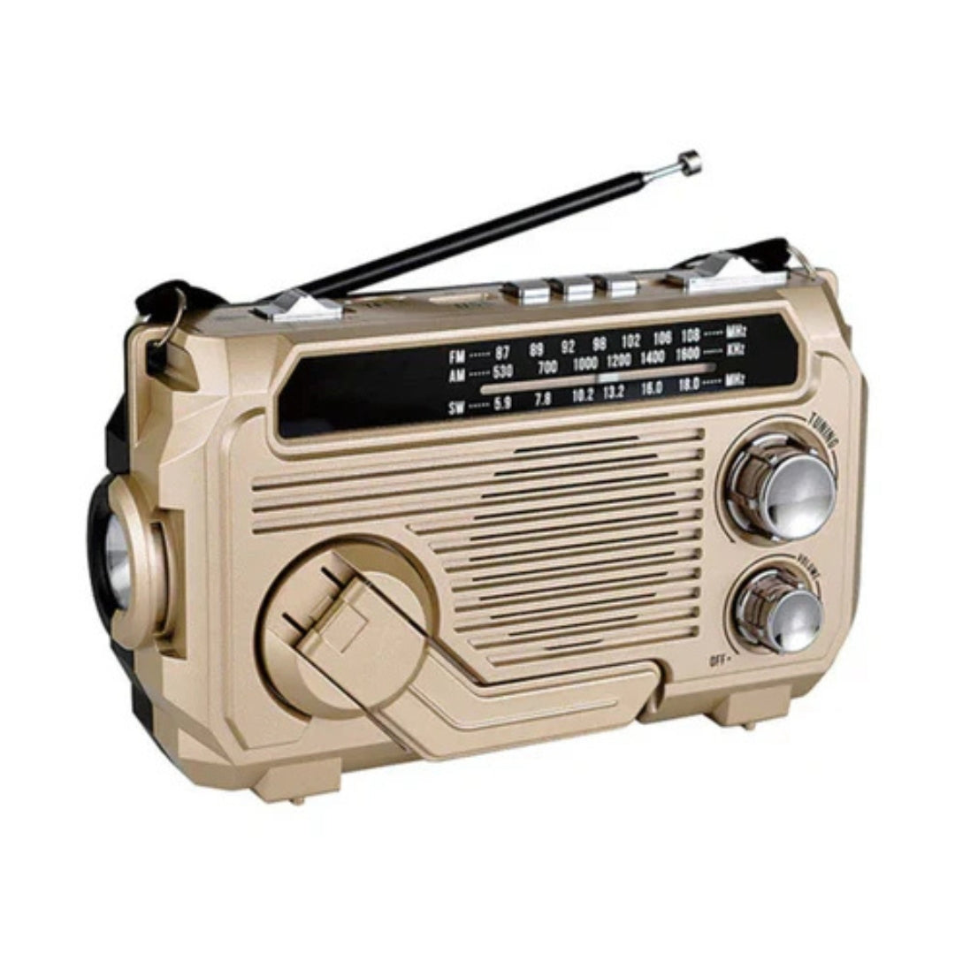Noodradio met powerbank | 30% Lente Korting