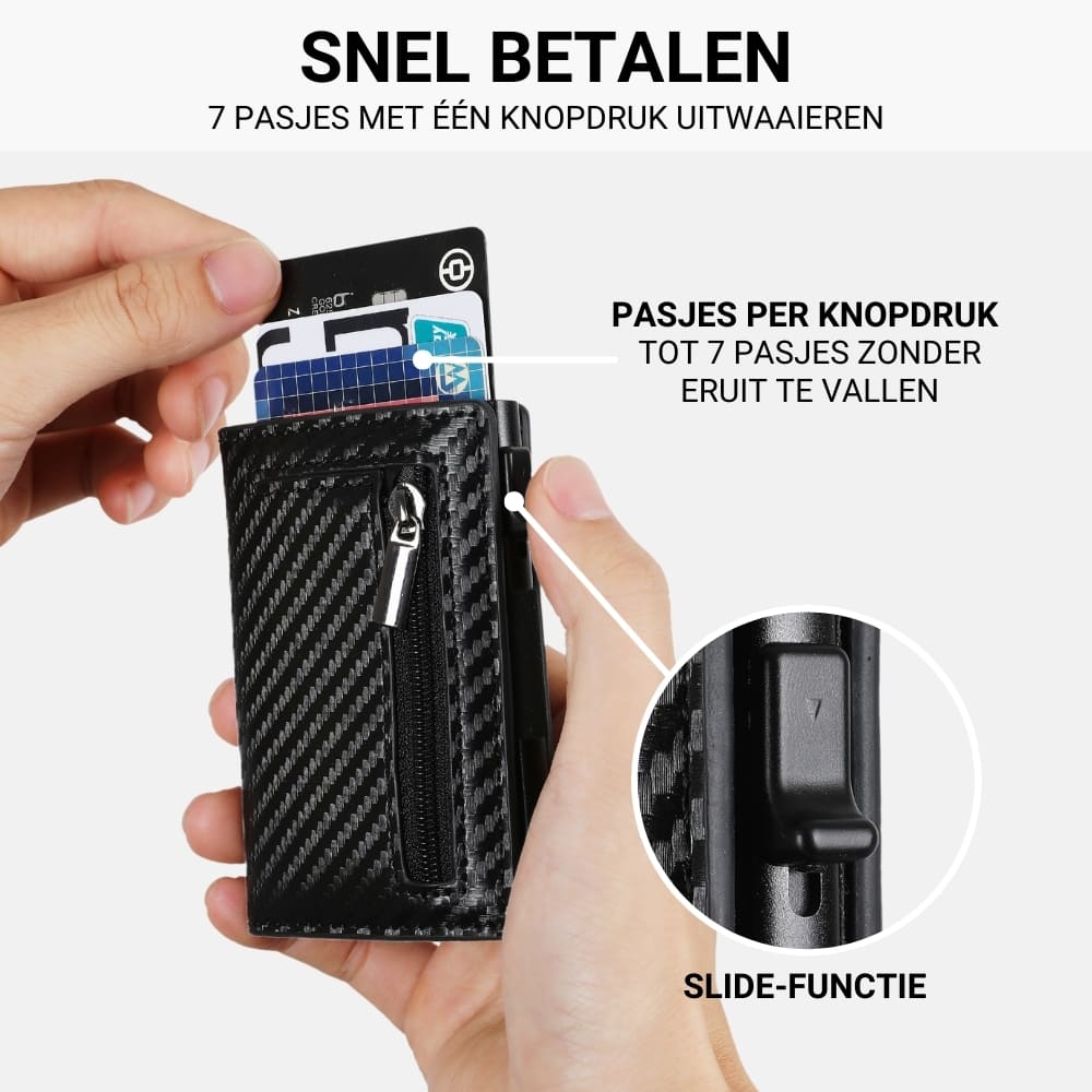 PortoSlim Wallet | Compact, veilig en altijd bij de hand