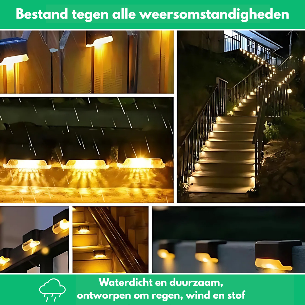 Zelfklevende solar LED-lampen voor buiten