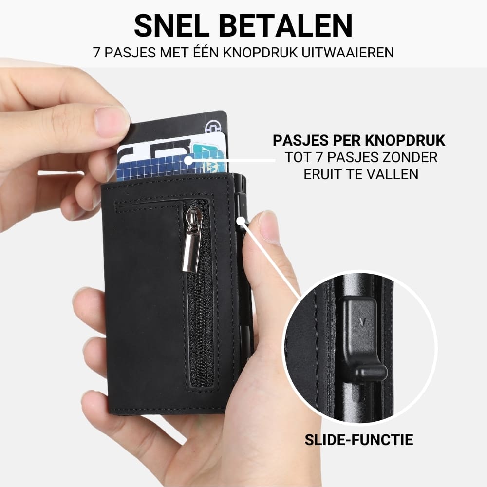 PortoSlim Wallet | Compact, veilig en altijd bij de hand