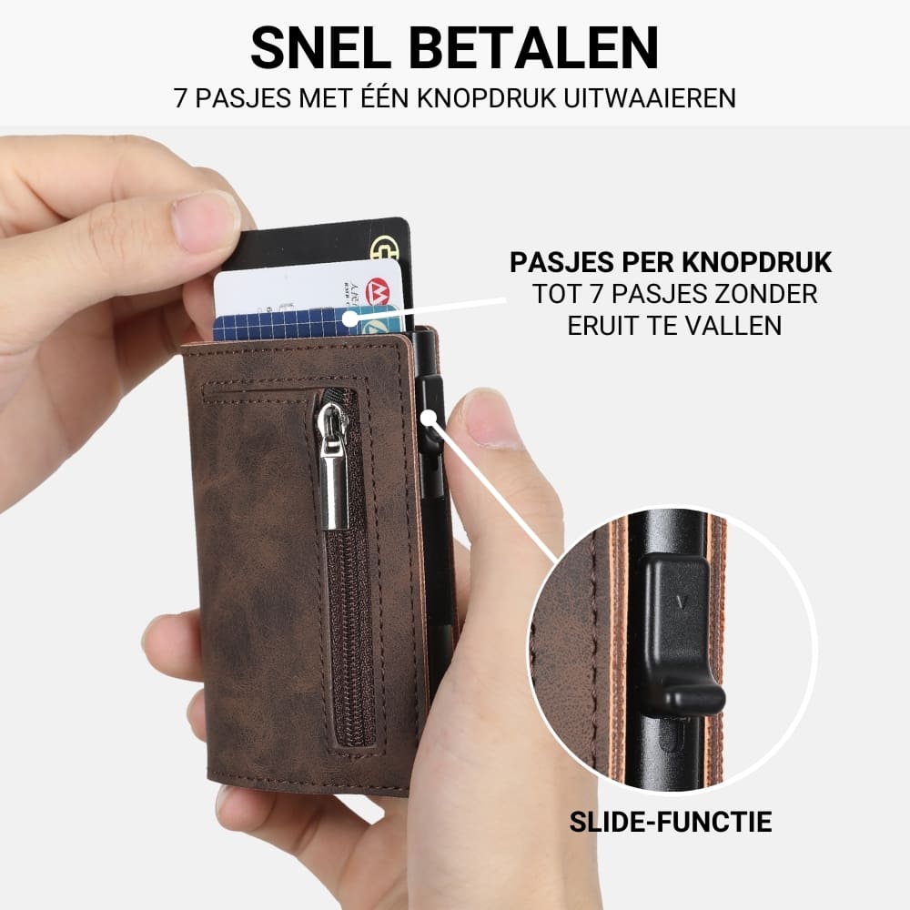 PortoSlim Wallet | Compact, veilig en altijd bij de hand