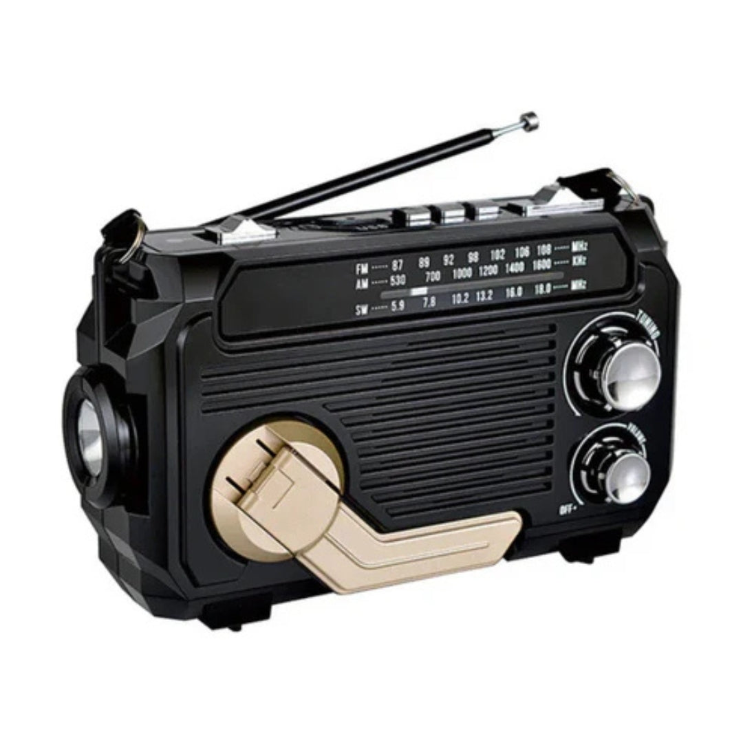 Noodradio met powerbank | 30% Lente Korting