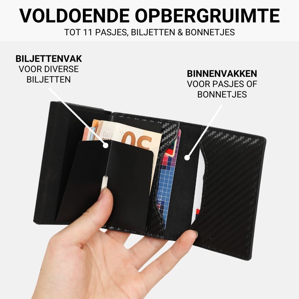 PortoSlim Wallet | Compact, veilig en altijd bij de hand