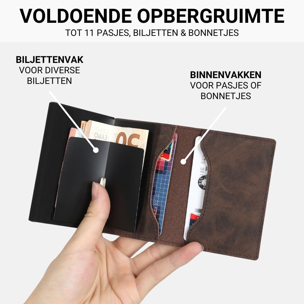 PortoSlim Wallet | Compact, veilig en altijd bij de hand