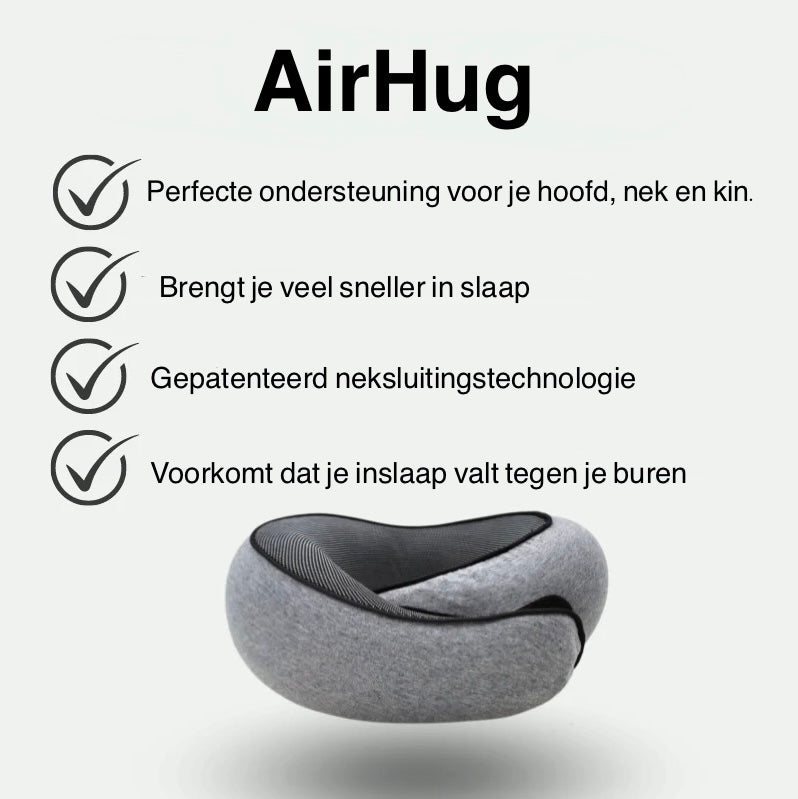 AirHug | Nu 30% Vakantie korting