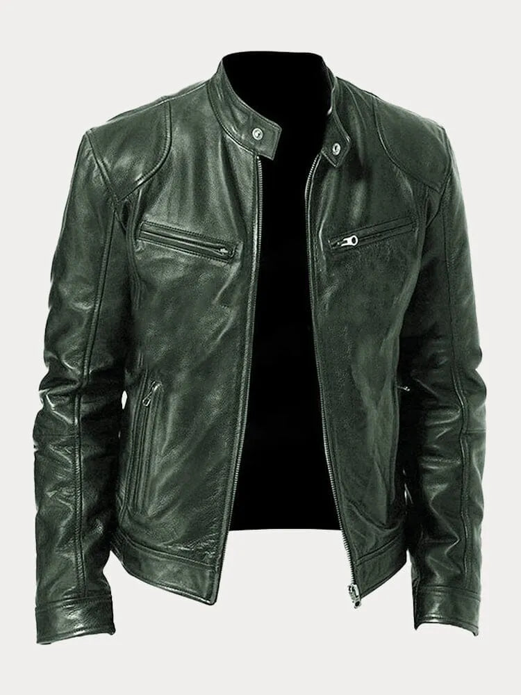 Roger™ - Casual leren jas