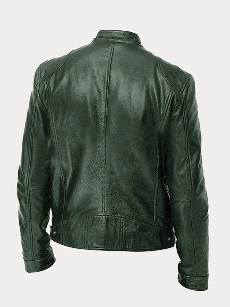 Roger™ - Casual leren jas