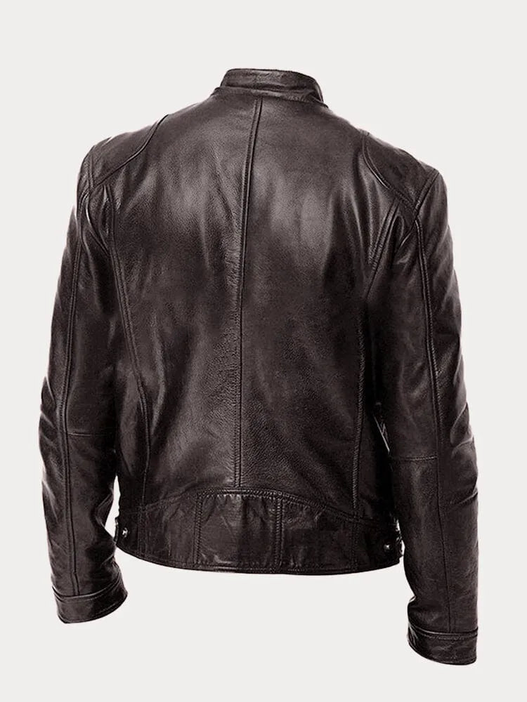 Roger™ - Casual leren jas