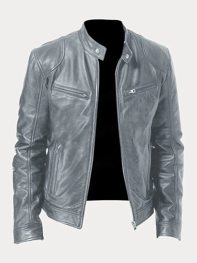 Roger™ - Casual leren jas