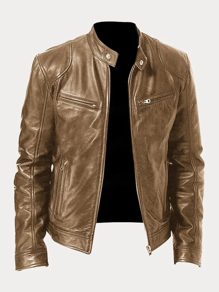 Roger™ - Casual leren jas