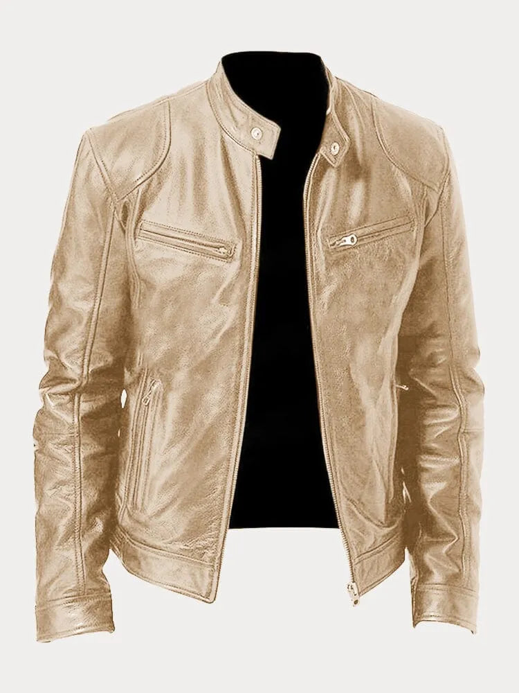 Roger™ - Casual leren jas