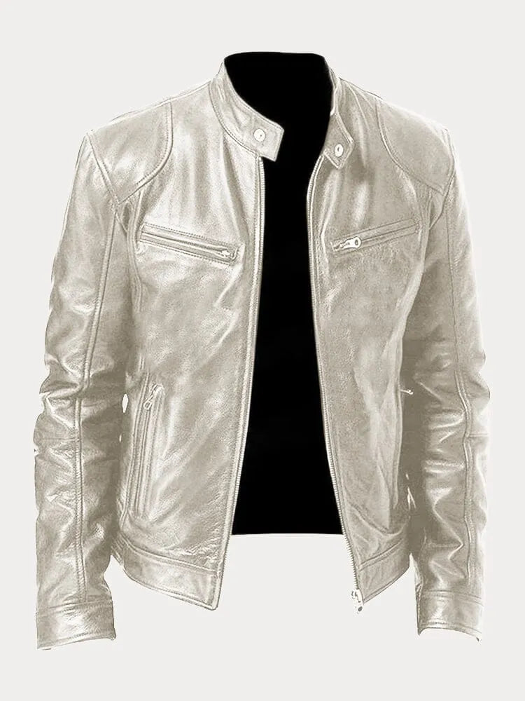 Roger™ - Casual leren jas