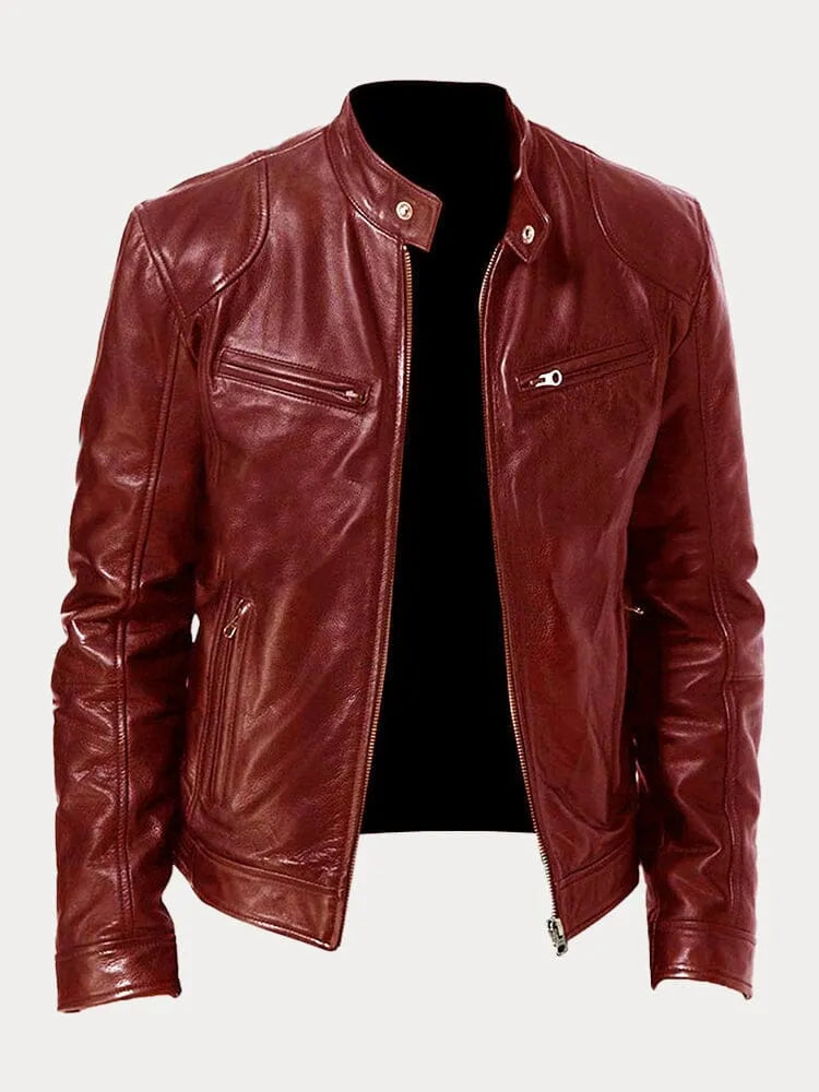 Roger™ - Casual leren jas