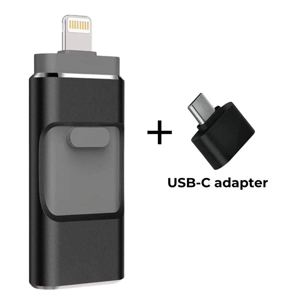 FotoVeilig™ Slim 4-in-1 USB-geheugen | 25% Korting