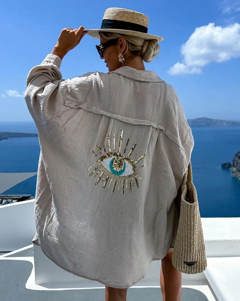 Zomerse blouse | 40% Vakantie Korting