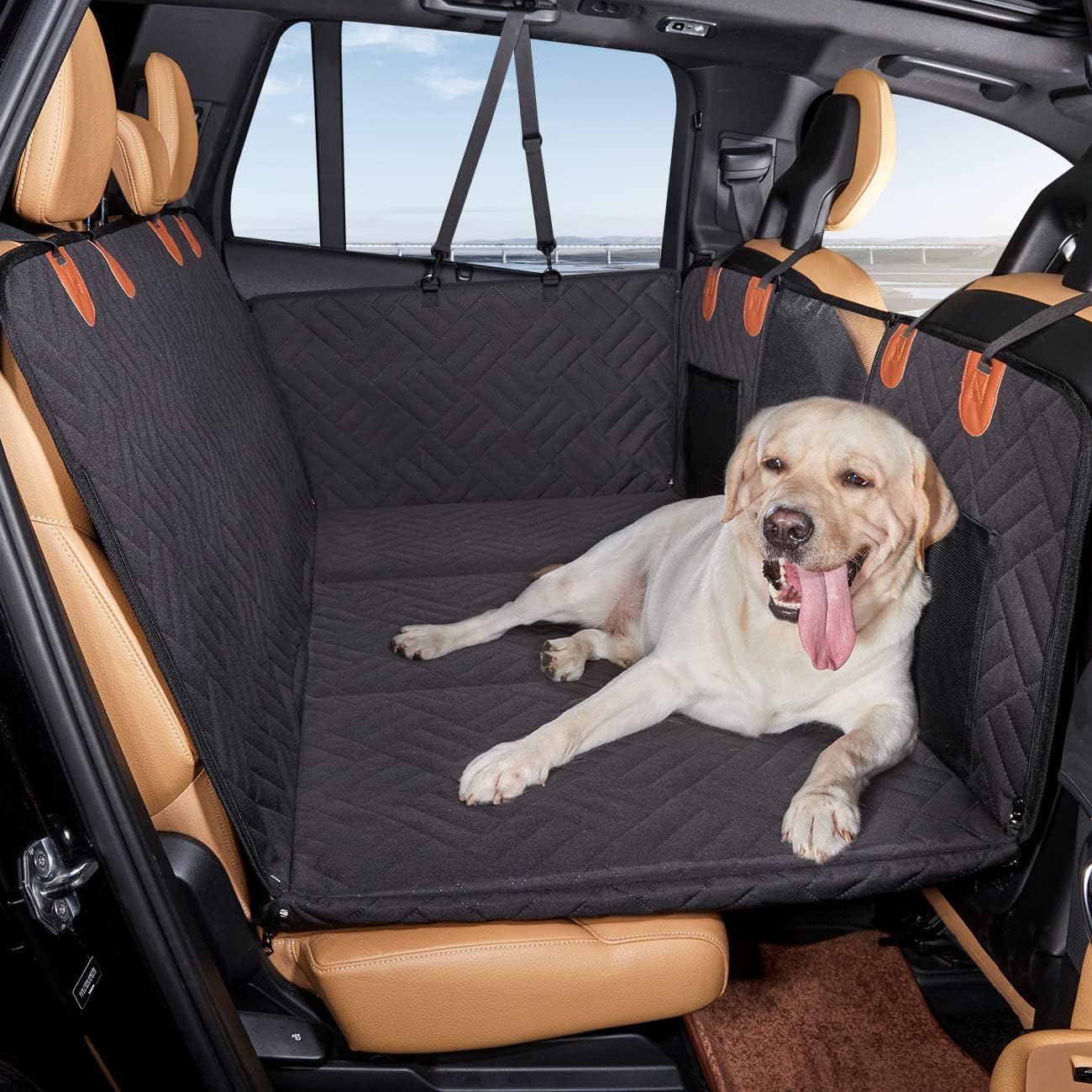 Dierenbuddy™ - Autostoelhoes met harde bodem