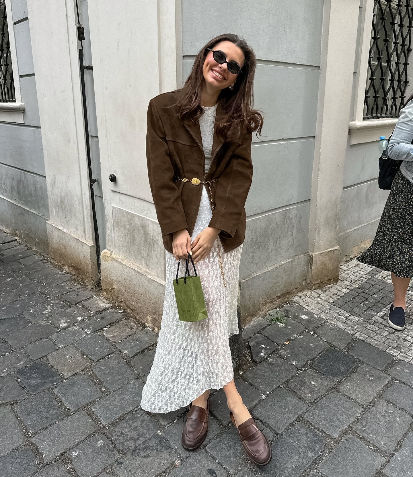 Emma - Elegante veelzijdige suède blazer