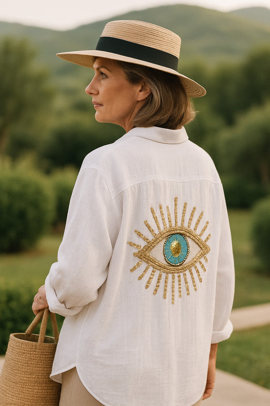 Zomerse blouse | 40% Vakantie Korting