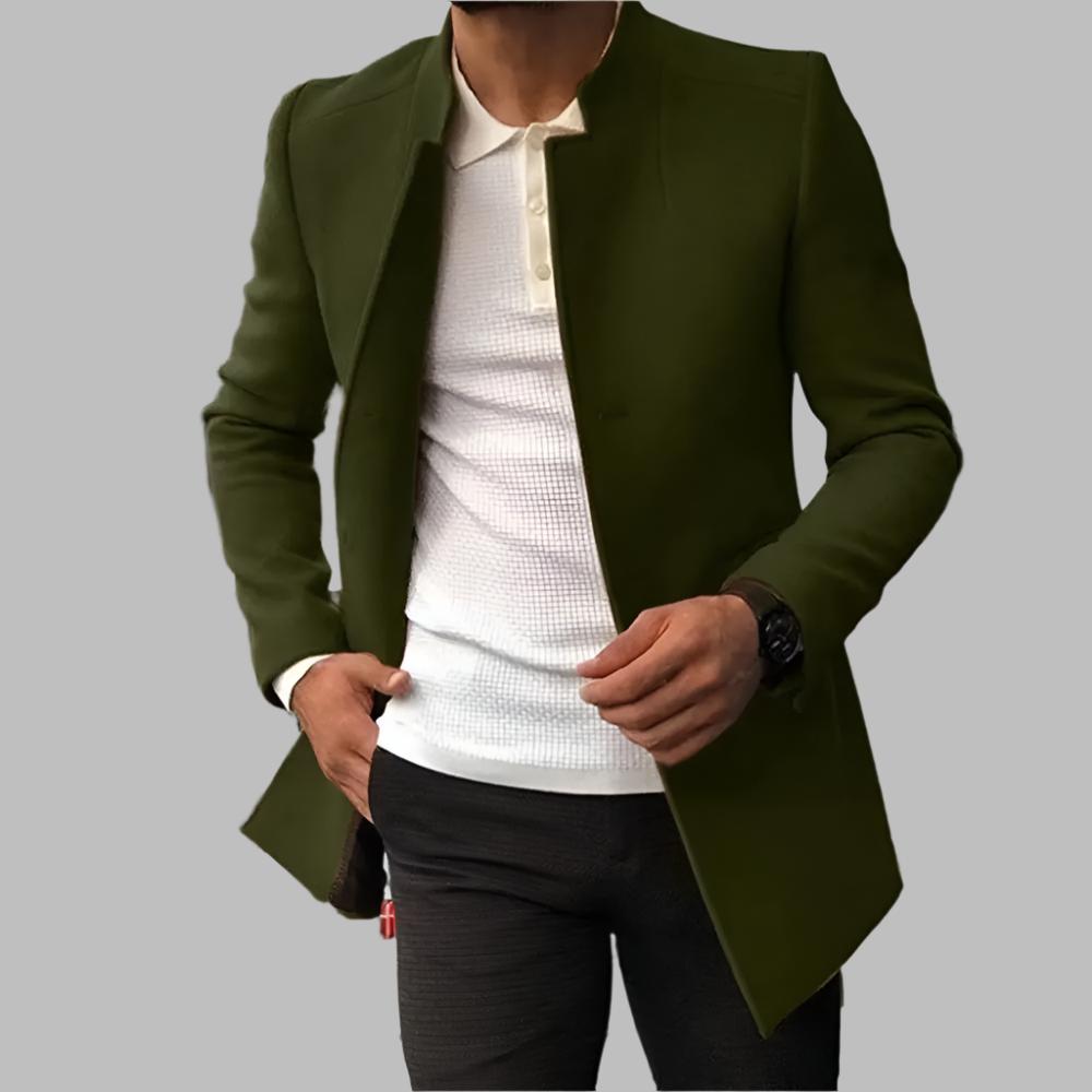 Slim Fit Trench Coat | 30% korting