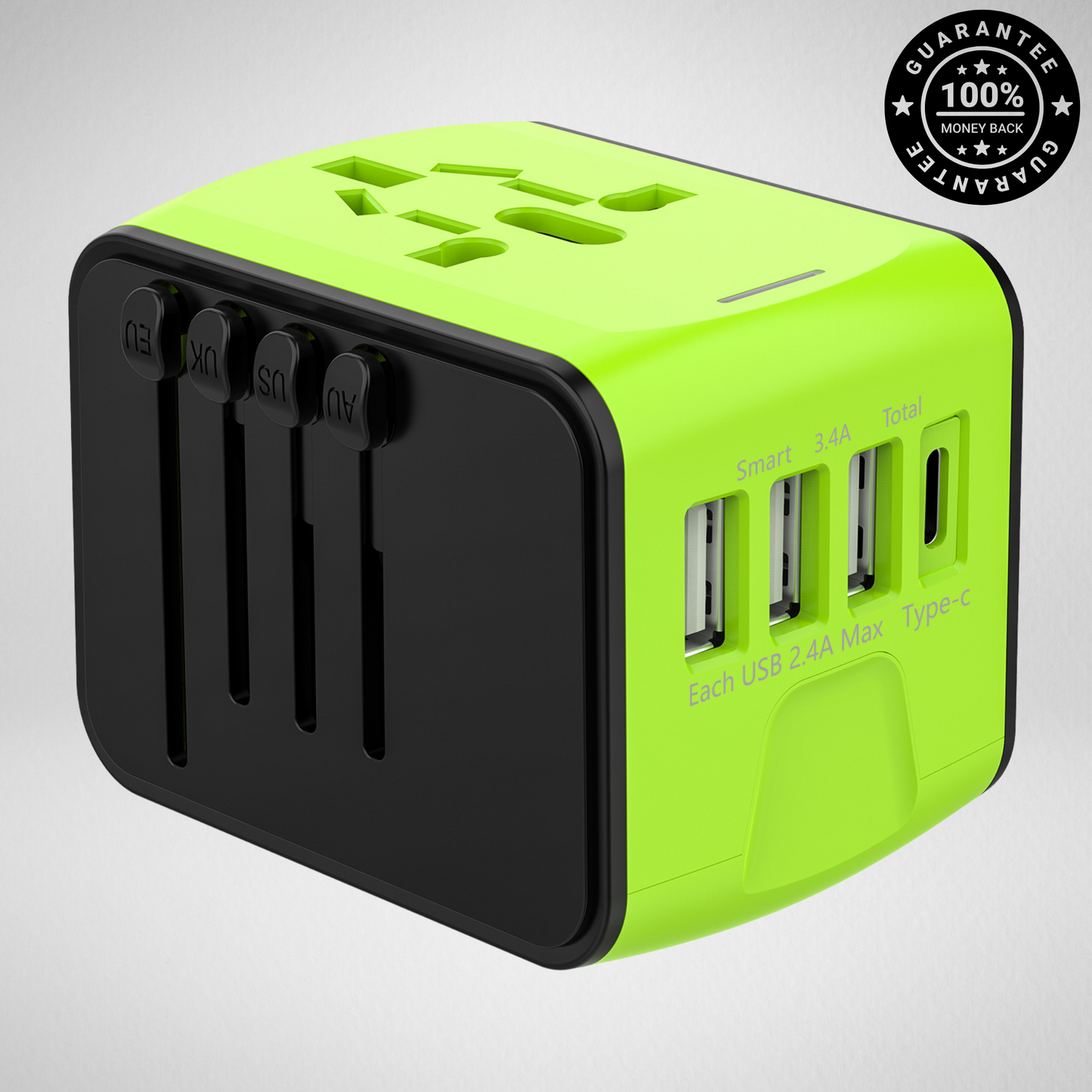 Universele Reis Adapter | 1+1 Gratis