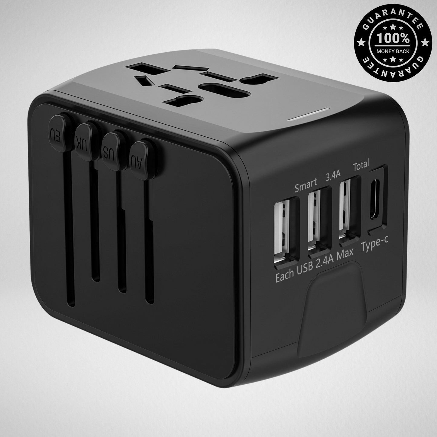Universele Reis Adapter | 1+1 Gratis